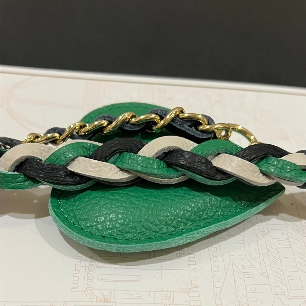 La Via | Italian Leather Heart Bag Charm 💚 - Picture 10 of 12